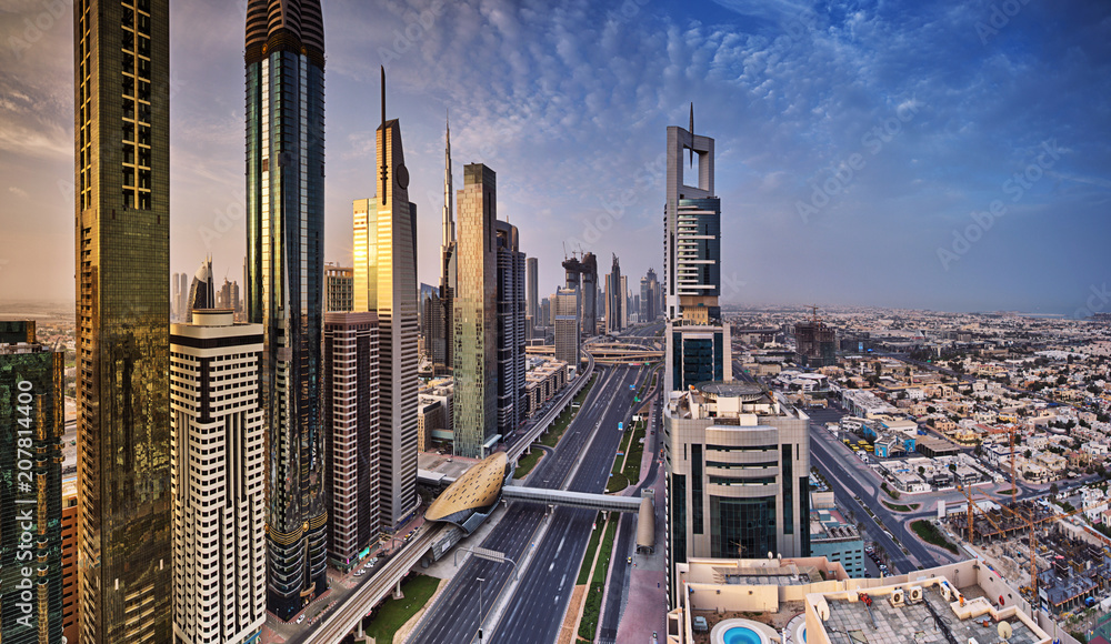 Sheikh Zayed Road Skyline